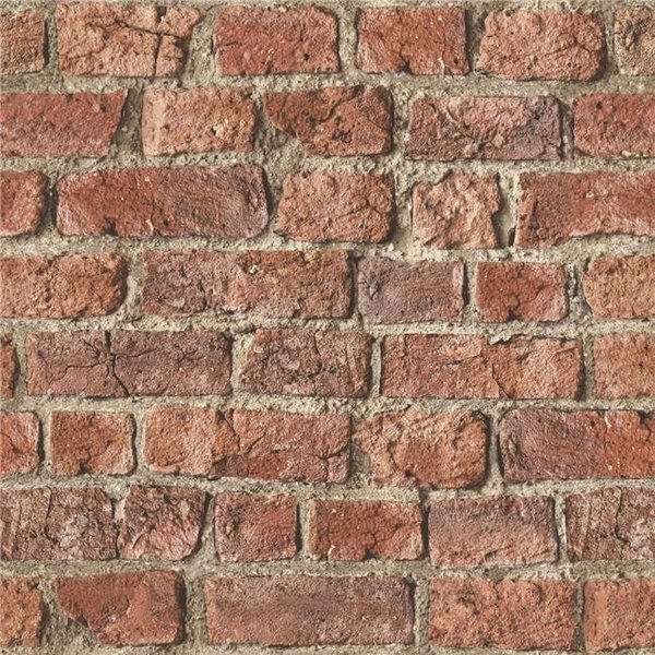 Arthouse Arthouse 696600 Urban Brick Wallpaper; Red 696600